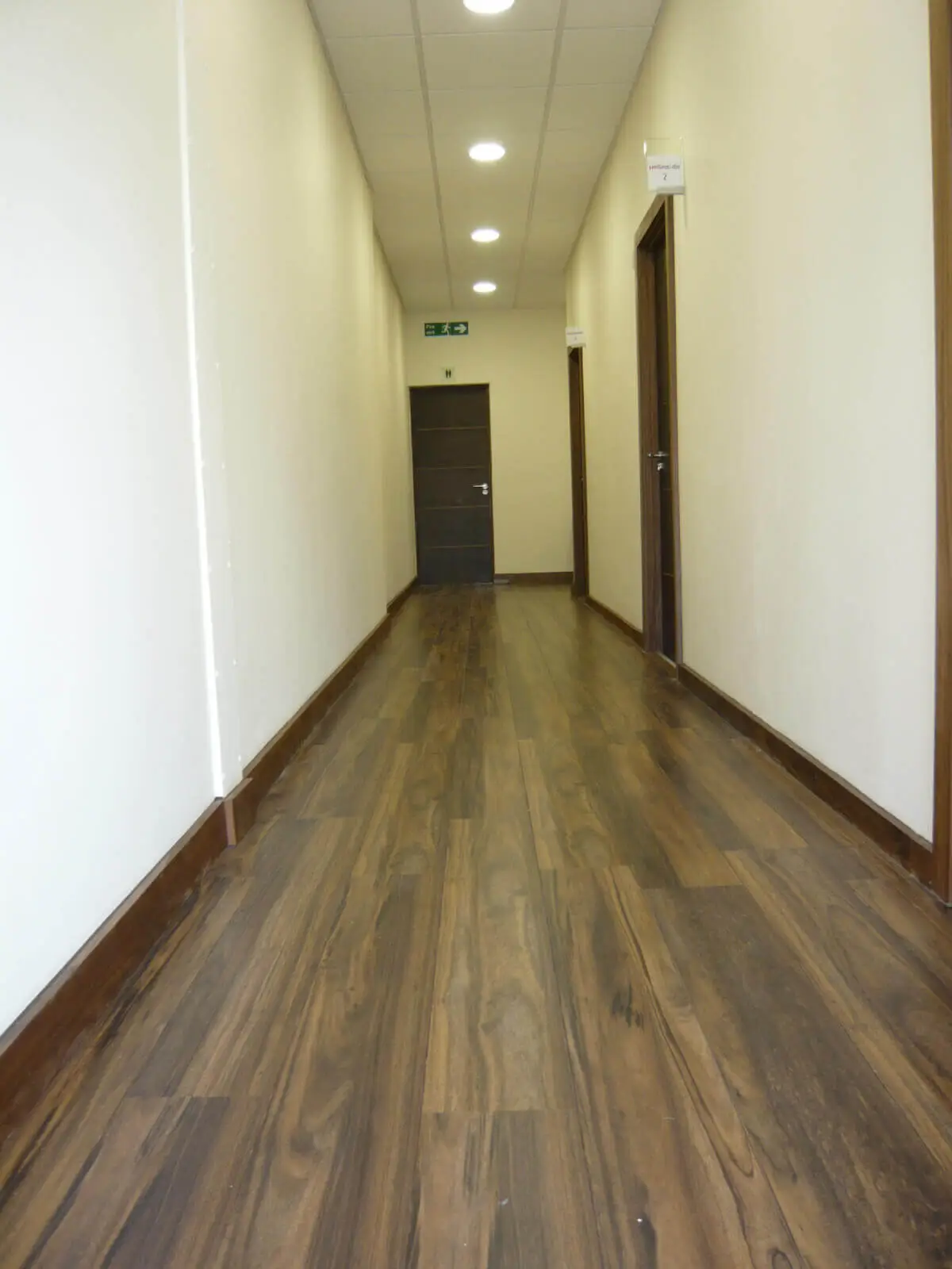Office space with Laminated Wood Floor 9