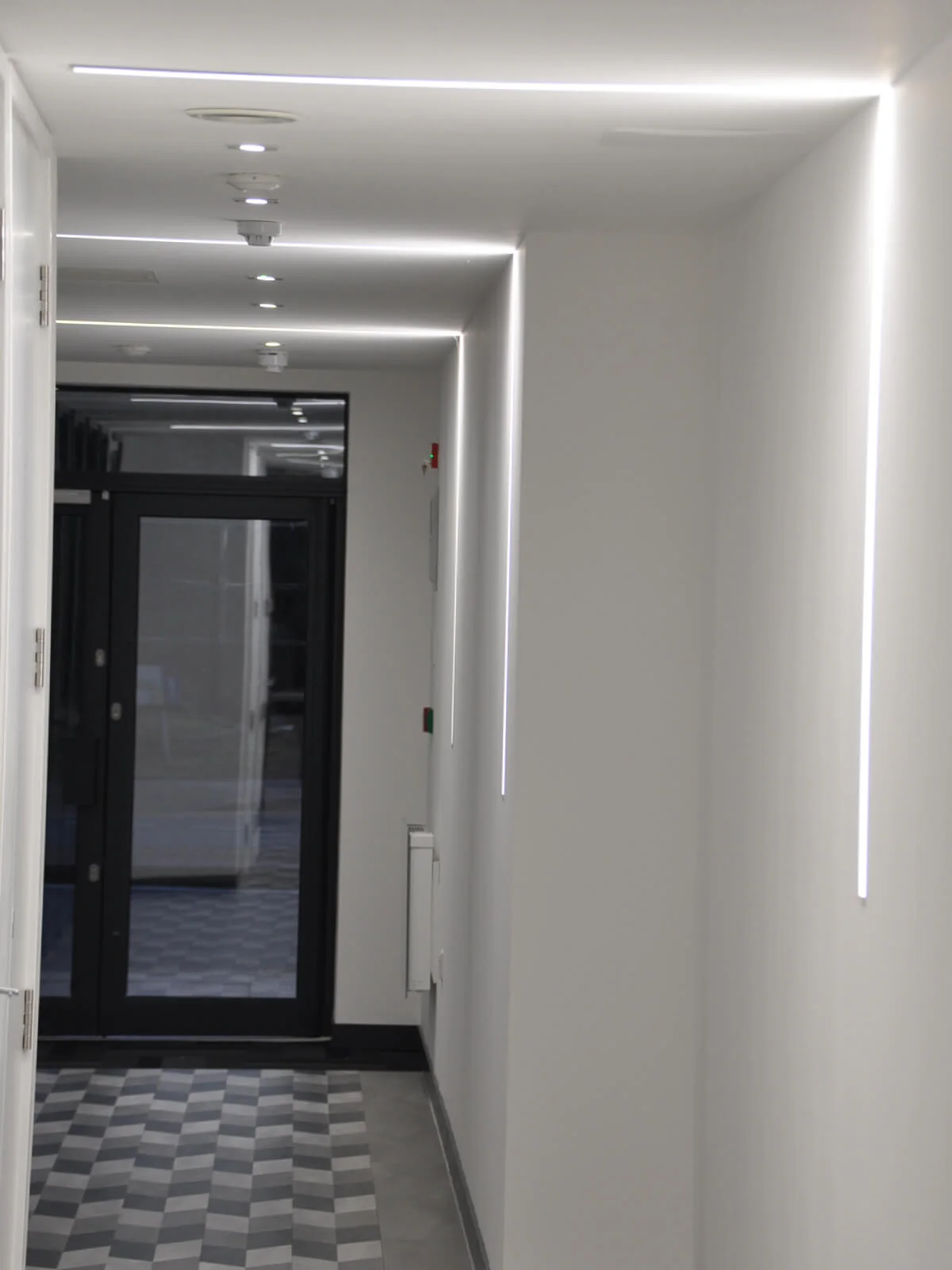Office refurbishment with LED lights