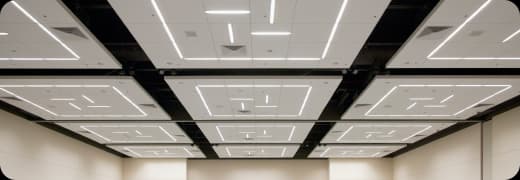 Suspended Grid Ceiling