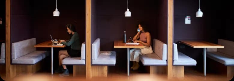 Booths and Pods