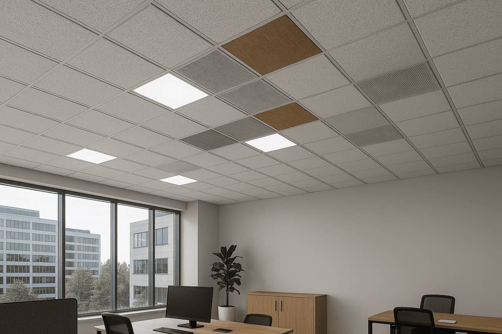 Suspended Office Ceilings 101: A Practical Guide to Style and Function