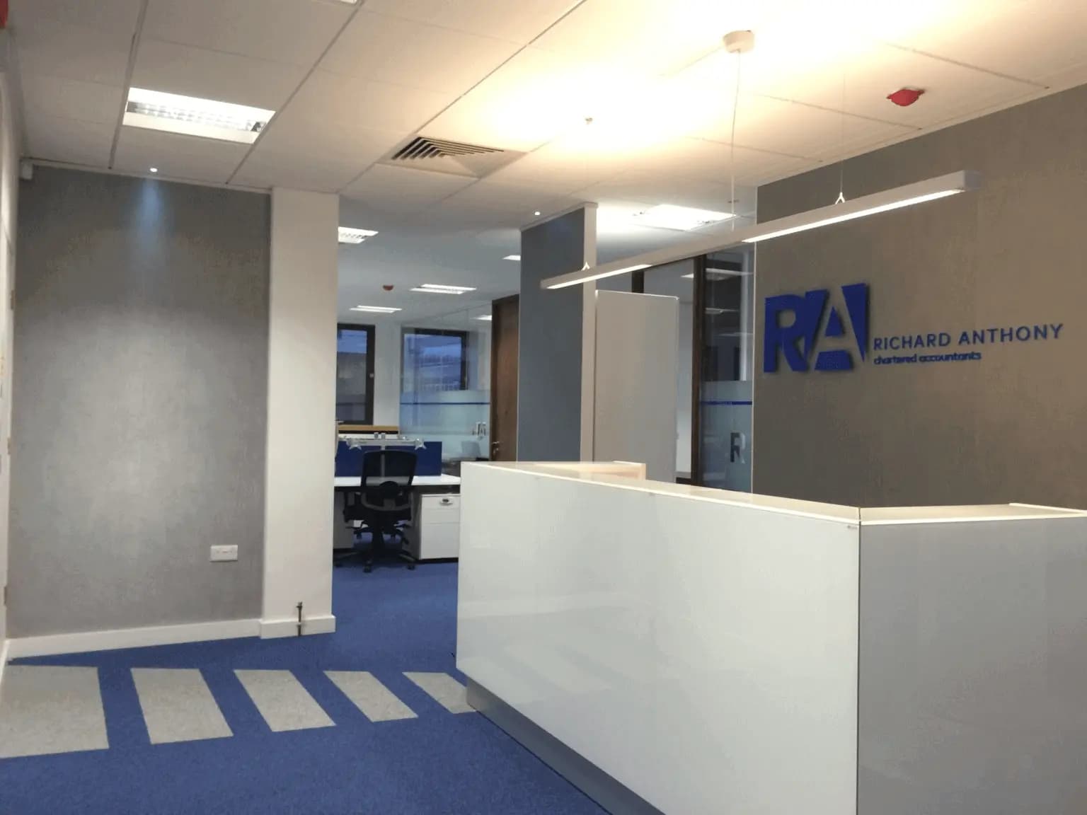 Office Refurbishment for Richard Anthony Chartered Accountants