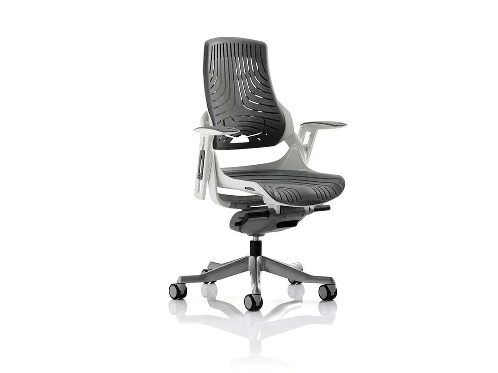 Zure Executive Chair Elastomer Gel Grey