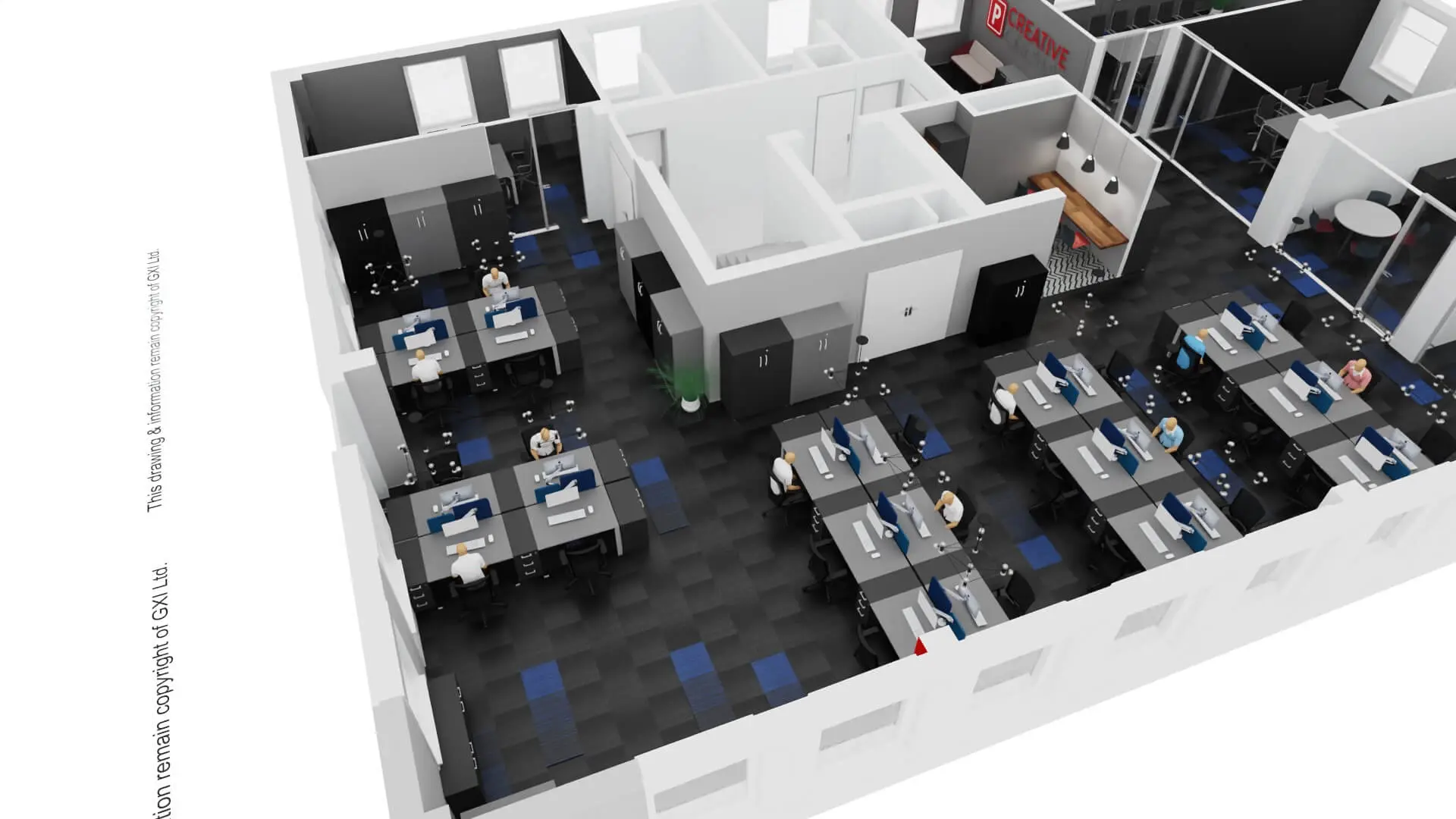 Creative Car Park office space View, Concept and design 1 Creative Car Park office space View, Concept and design 1