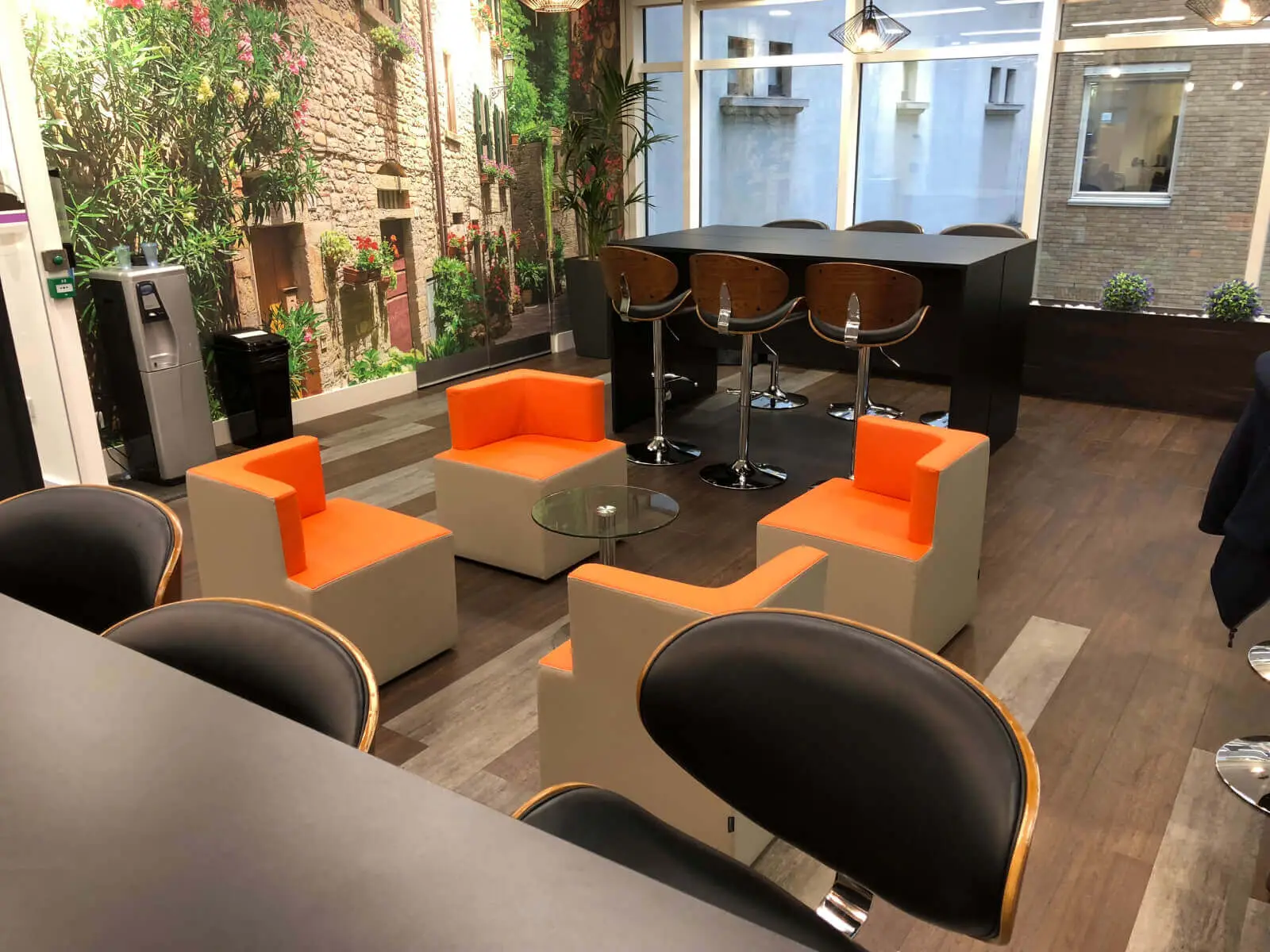 Ngage Recruitment office space with designer executive, meeting, reception, operational and breakout furniture, glass partitions and deisgner flooring 28 Ngage Recruitment office space with designer executive, meeting, reception, operational and breakout furniture, glass partitions and deisgner flooring 28