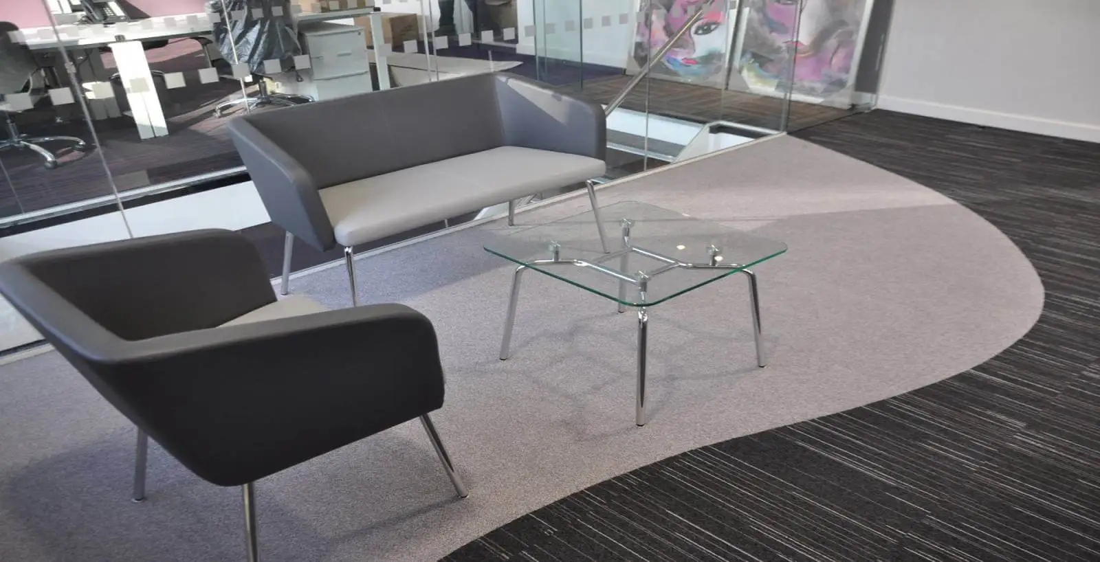 Paradox Fashion Designer Shoes with designer furniture, glass partitions, carpet tile flooring, plasterbaord Ceiling 55 Paradox Fashion Designer Shoes with designer furniture, glass partitions, carpet tile flooring, plasterbaord Ceiling 55