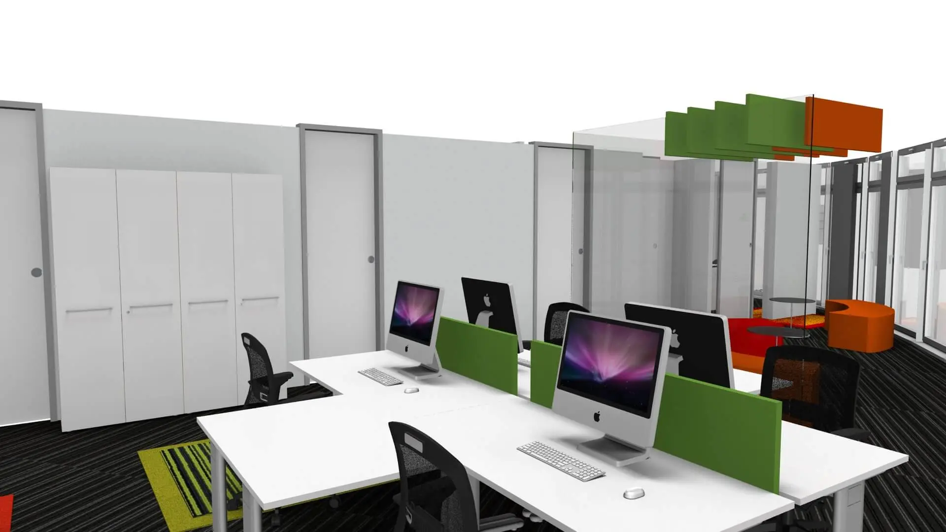 Mid Size office design & 3D visuals 17 Mid Size office design & 3D visuals 17