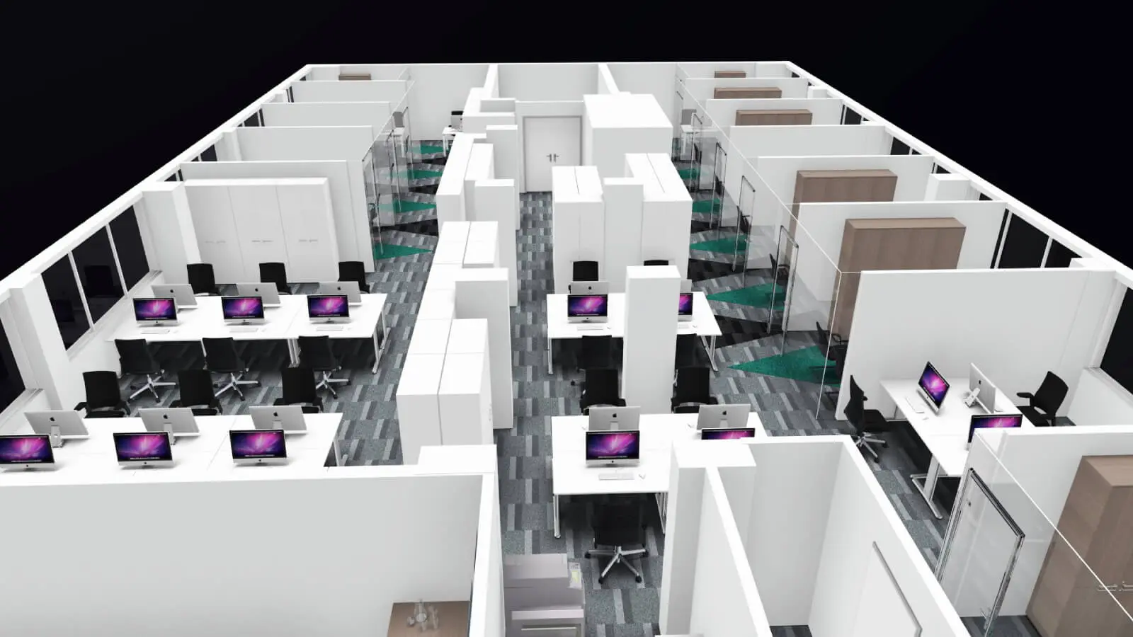 Mid Size office design & 3D visuals 22 Mid Size office design & 3D visuals 22