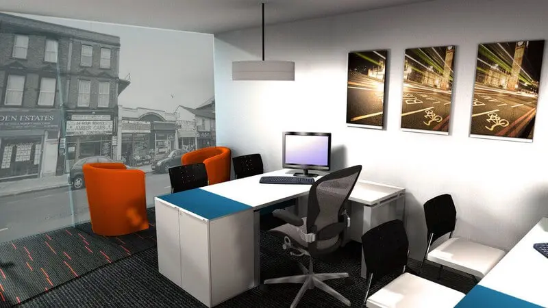 Small office design & 3D visuals 19