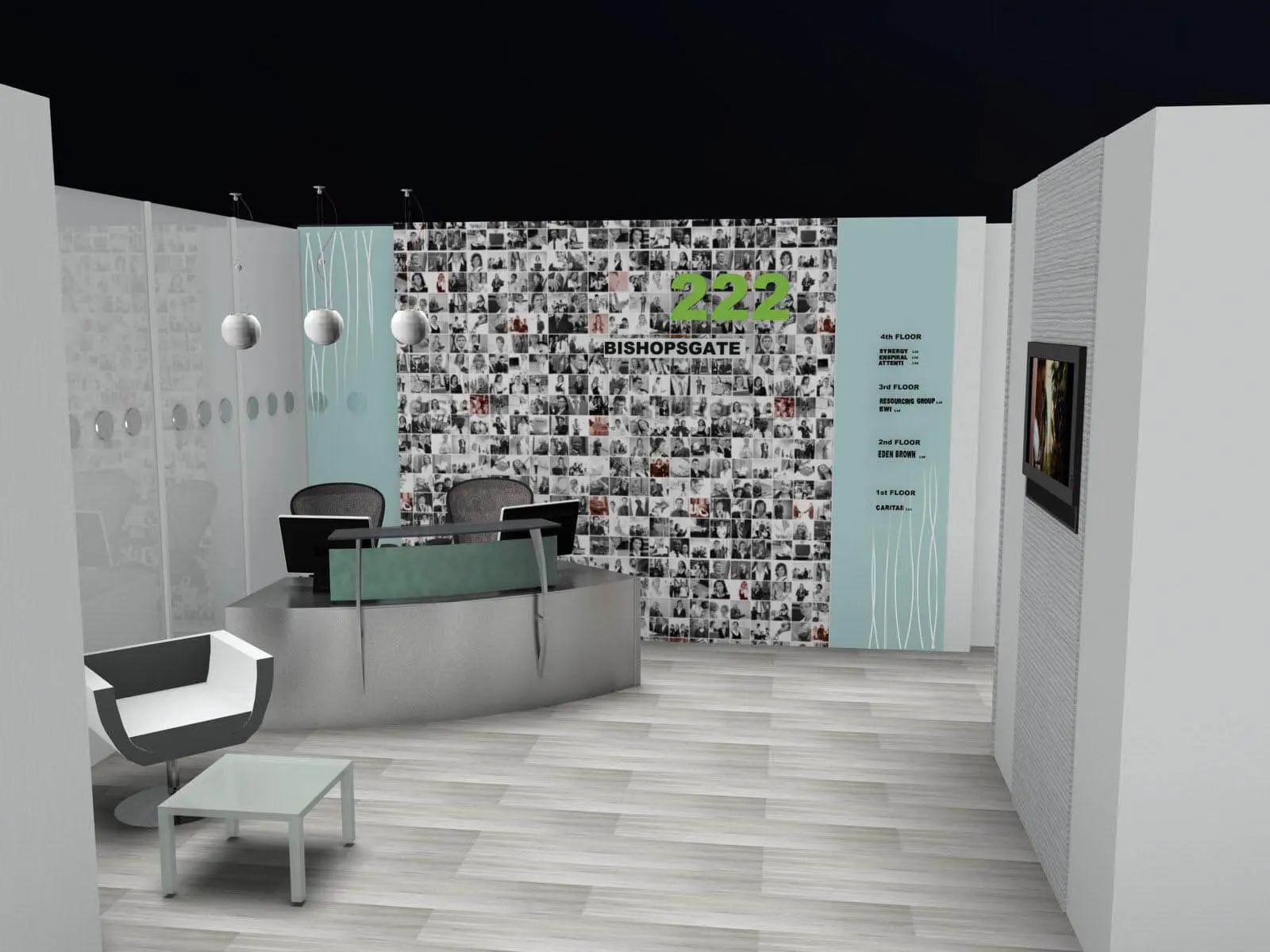 Small office design & 3D visuals 5