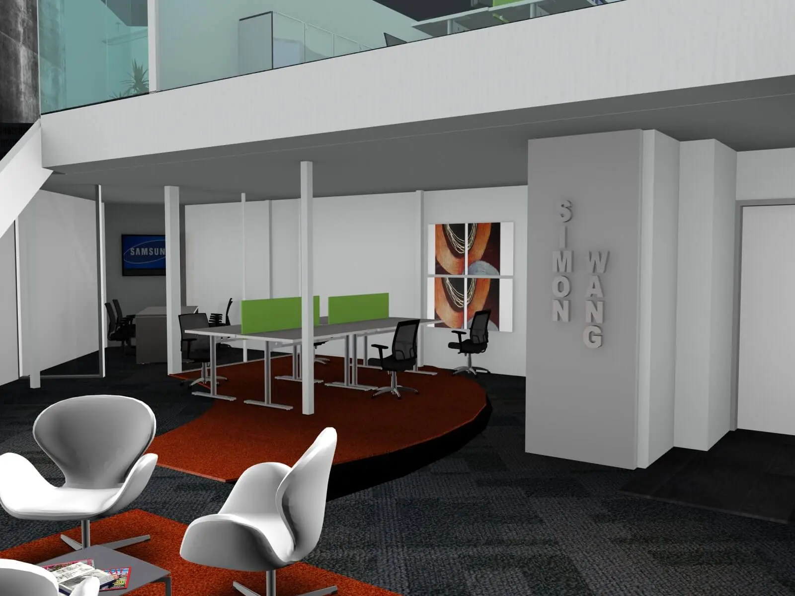 Small office design & 3D visuals 6 Small office design & 3D visuals 6
