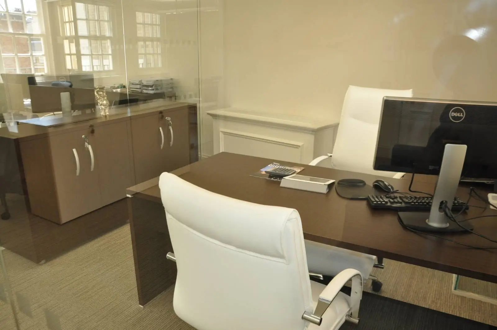 Aprirose-office-space-with-designer-furniture,-plasterboard-ceiling,-laminated-wood-flooring-and-glass-partitions 28