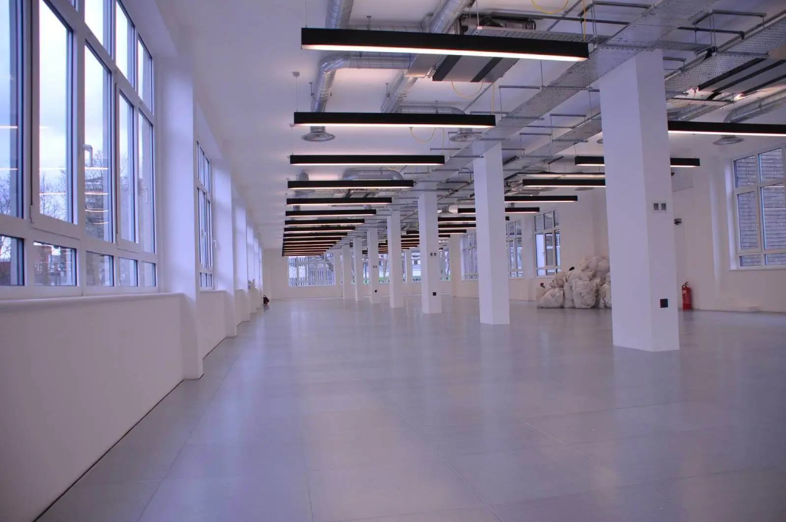Bentima space with CAT A fit out, including floor work, ceiling works, basic mechanical and electrical services 1