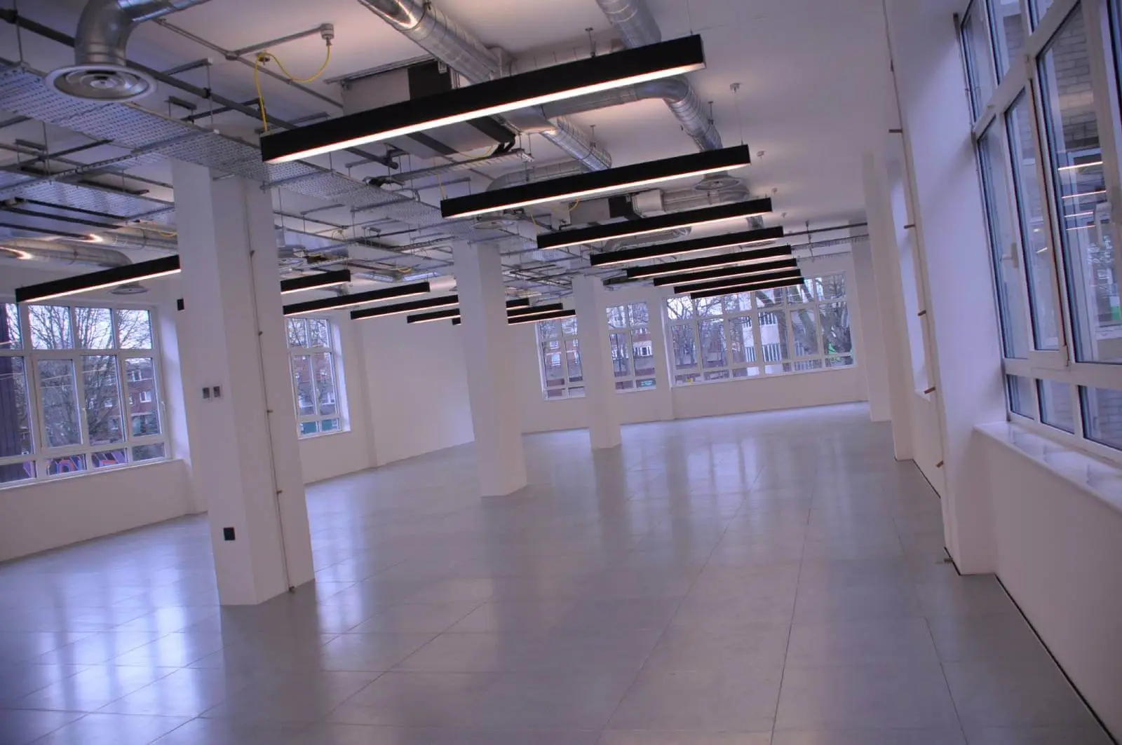 Bentima space with CAT A fit out, including floor work, ceiling works, basic mechanical and electrical services 3