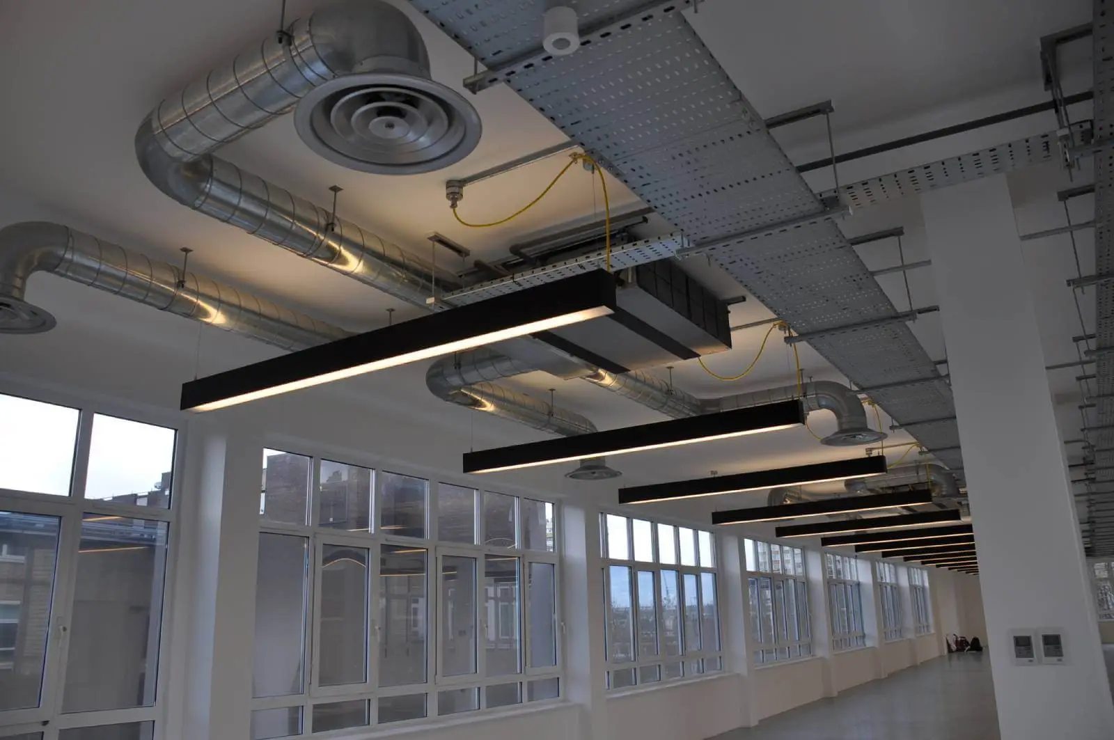 Bentima space with CAT A fit out, including floor work, ceiling works, basic mechanical and electrical services 9