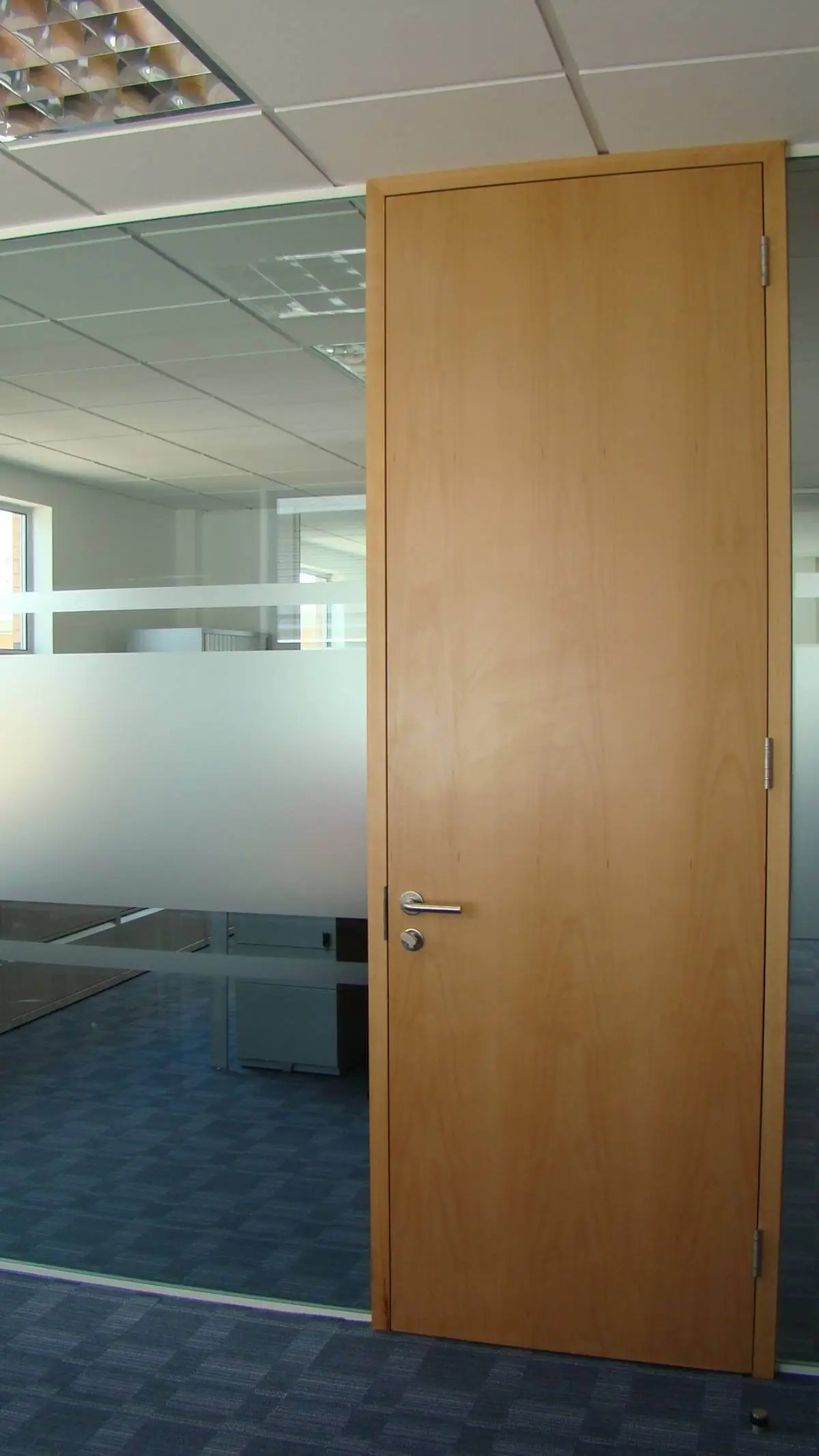 Brightstone Law firm with designer furniture, suspended grid ceiling, carpet tile flooring and glass partitions 1
