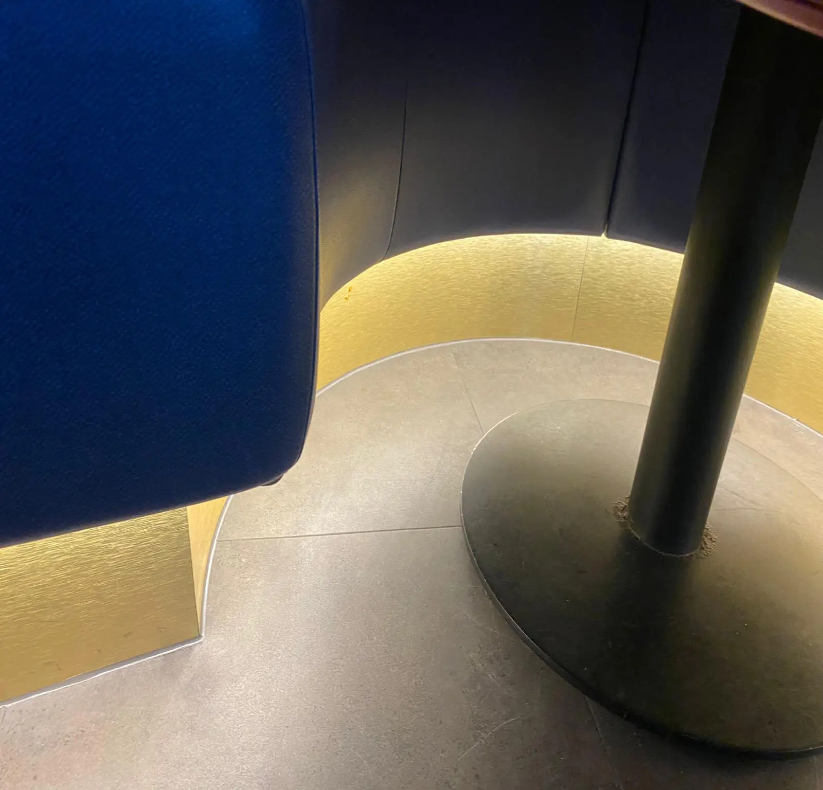 Cardamom Bar and Club with designer high tables, chairs, carpet tile flooring, and led lightings 33