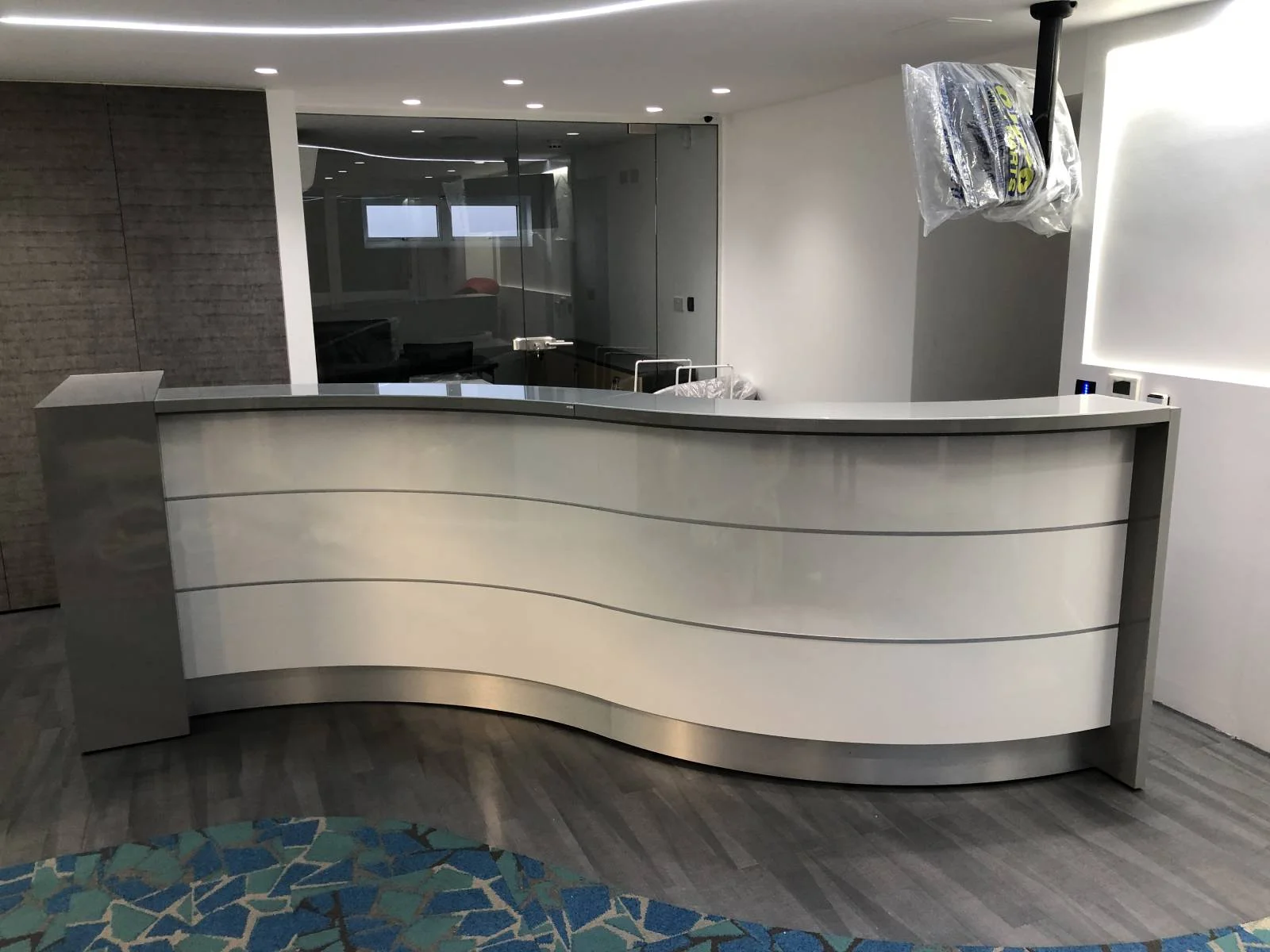 Cardoc Office refurbishment with designer floor and furniture 14