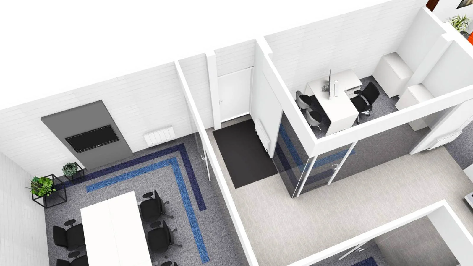 Care Expertise health care space View, Concept and design 1
