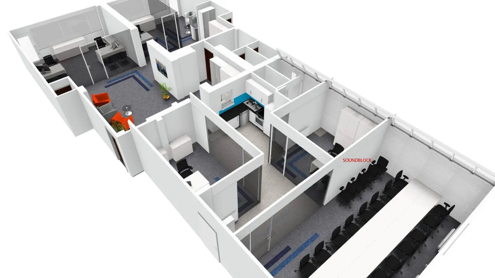 Care Expertise health care space View, Concept and design 15