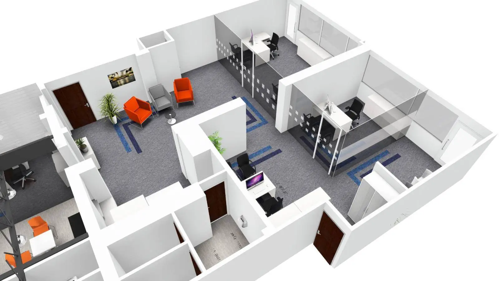 Care Expertise health care space View, Concept and design 18