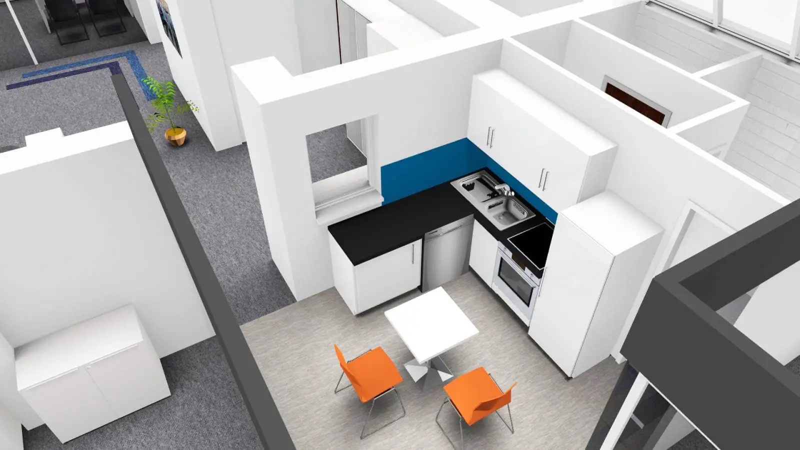 Care Expertise health care space View, Concept and design 21