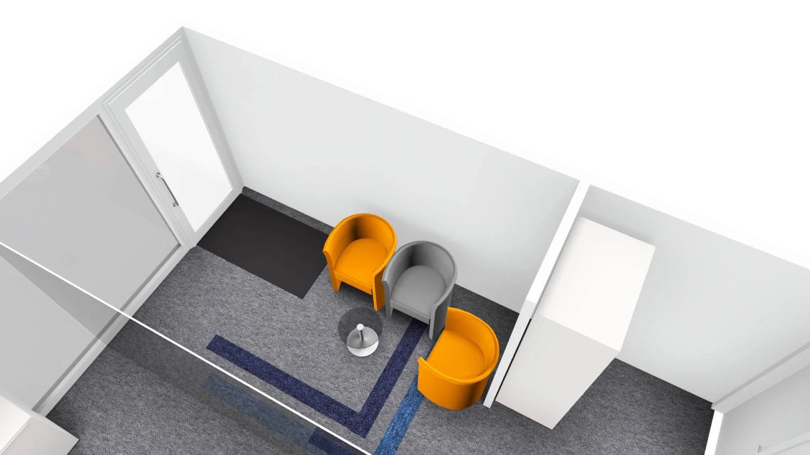 Care Expertise health care space View, Concept and design 3