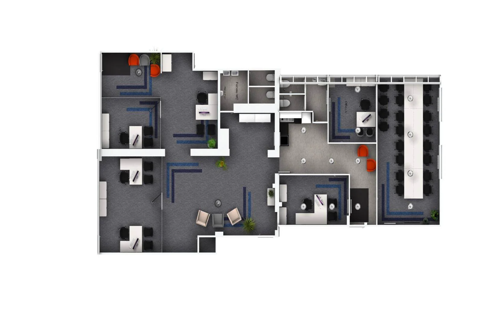 Care Expertise health care space View, Concept and design 8