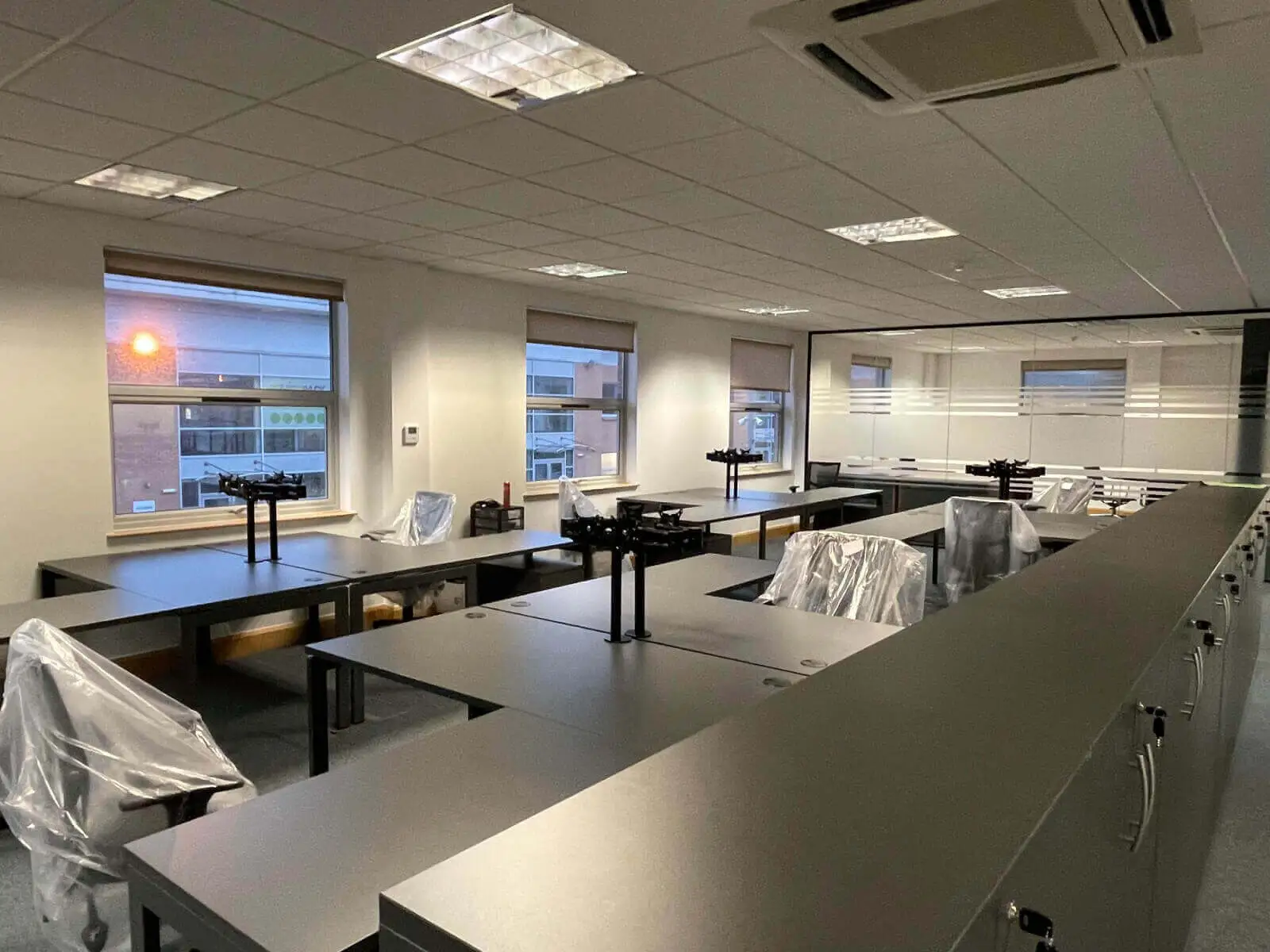 Flately office space design and refurbishment with designer furniture 11