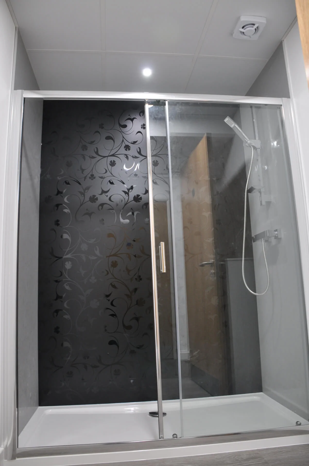 Nasco office space with designer flooring and single glazed solid stud wall glass partitions 19