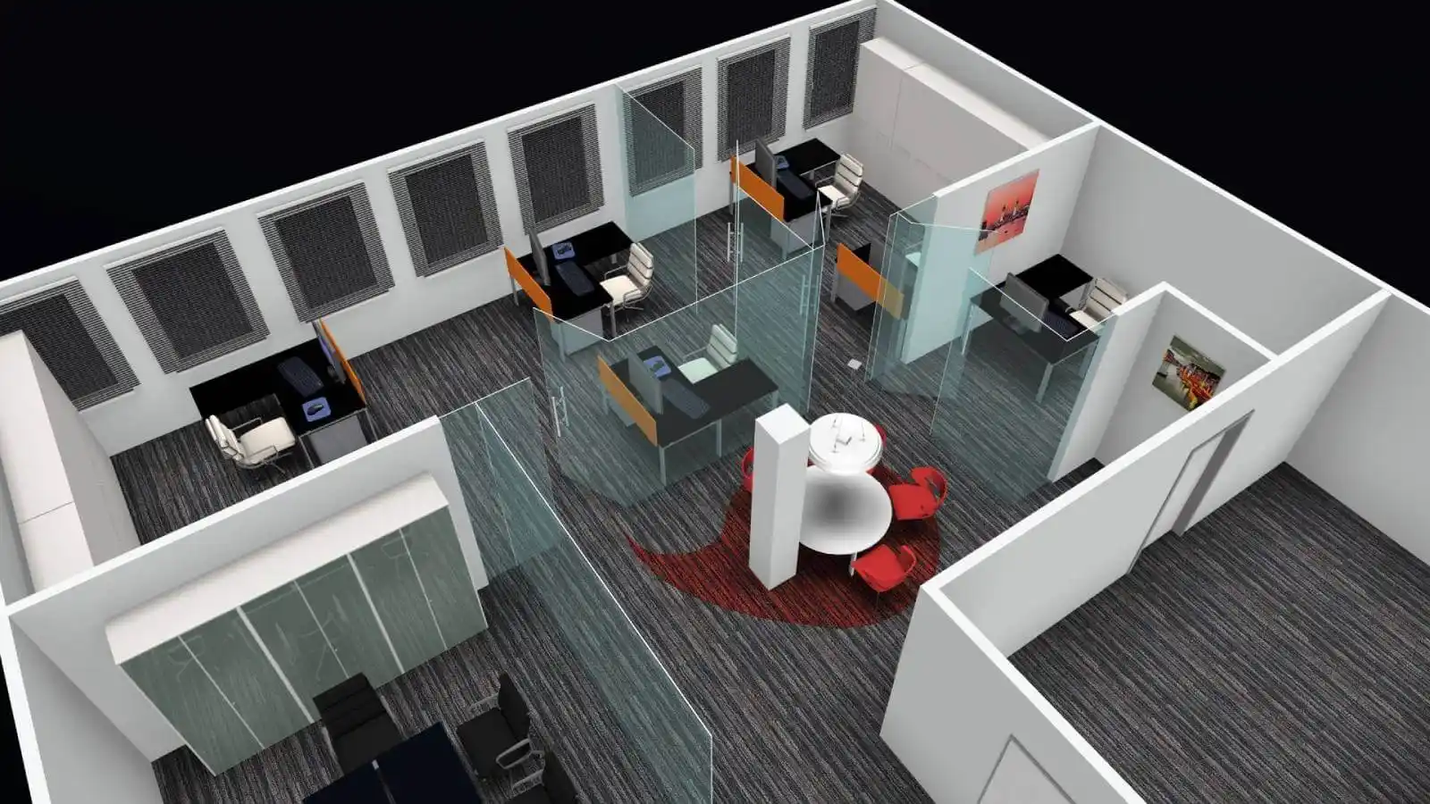 Prideview developers office space View, Concept and design 1