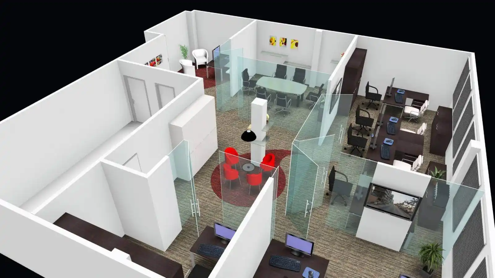 Prideview developers office space View, Concept and design 15