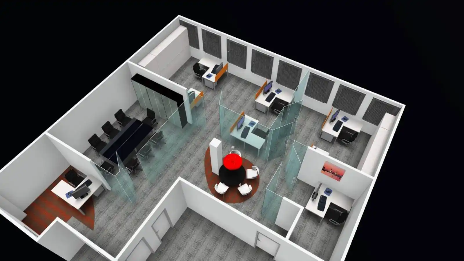 Prideview developers office space View, Concept and design 2