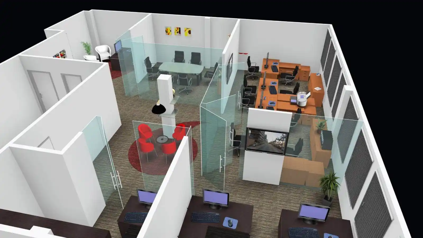 Prideview developers office space View, Concept and design 9