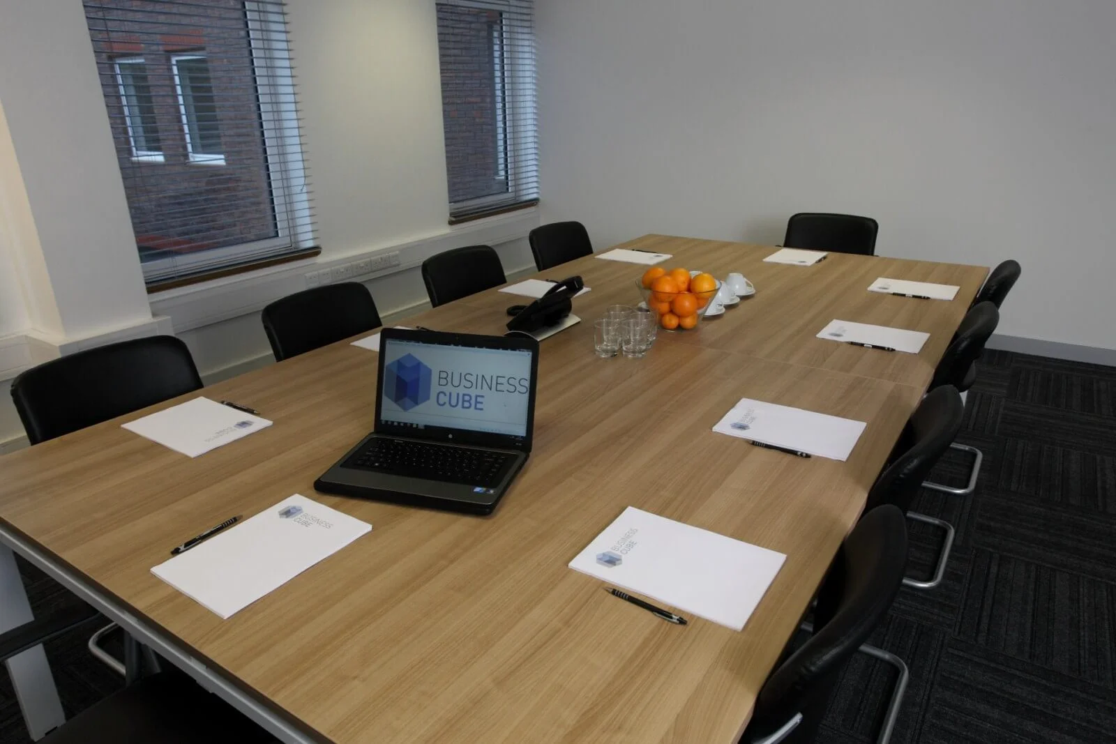 Tempus Court office with single glazed with frameless doors glass partitions and desinger furniture 7