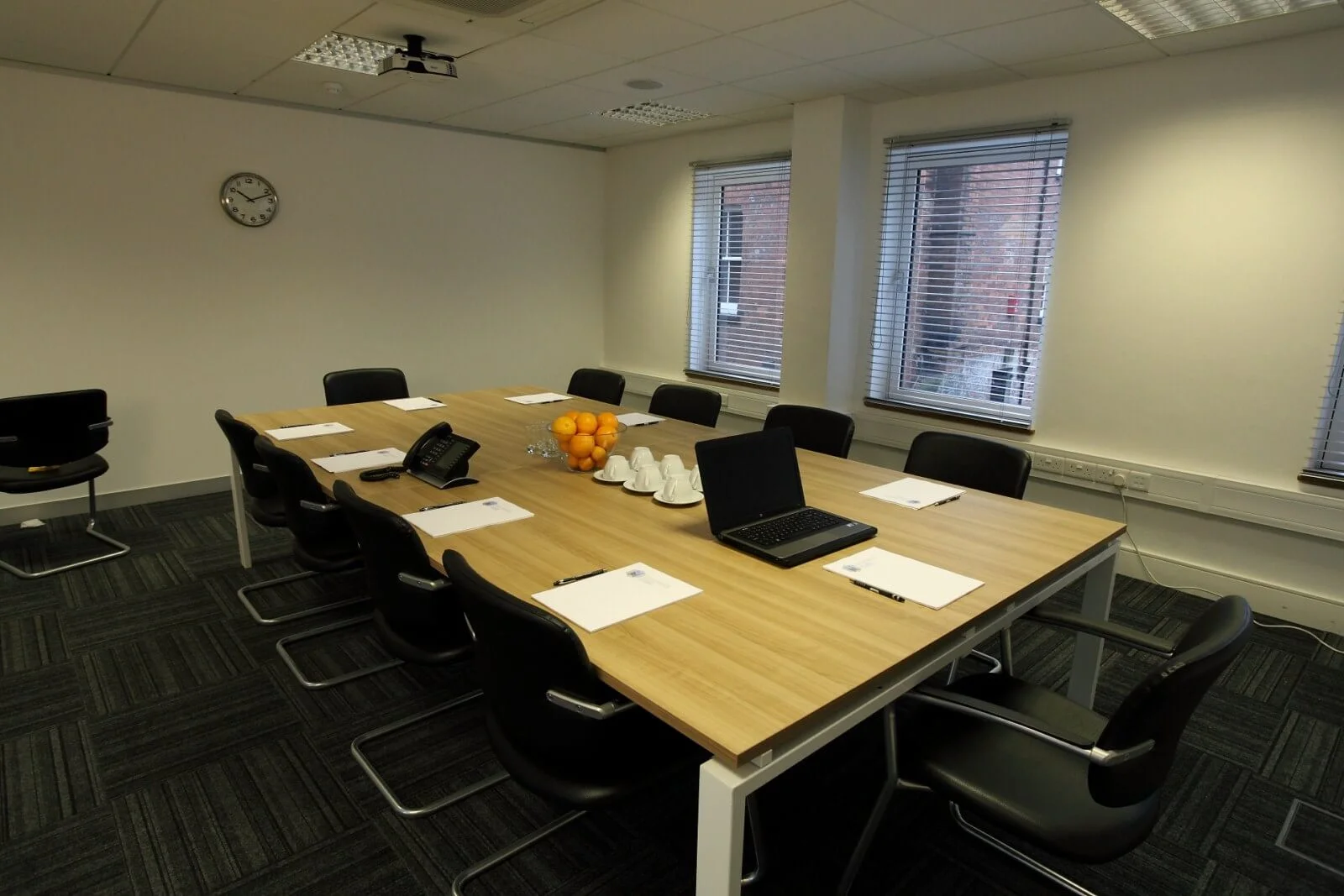 Tempus Court office with single glazed with frameless doors glass partitions and desinger furniture 8
