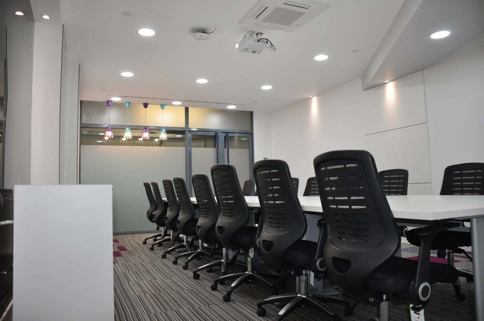 TSI office design with italian furniture designer flooring and glass partitions 6