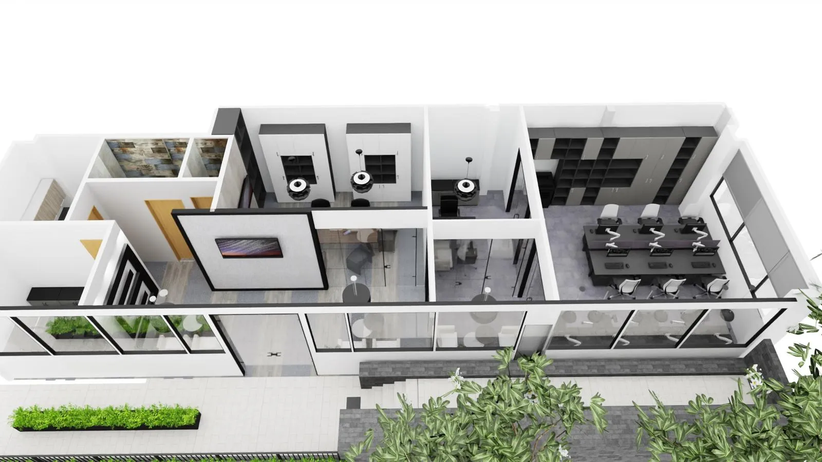 Carter Bond space View, Concept and design