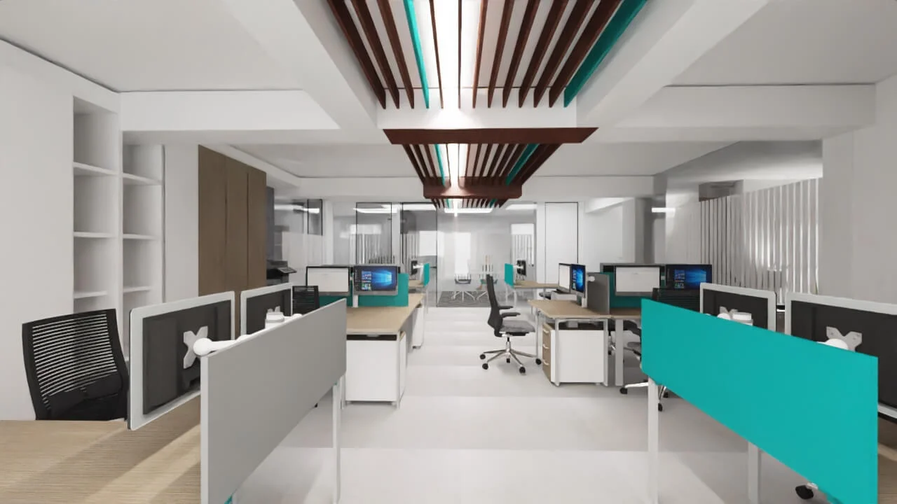 Deekay Group office space View, Concept and design 1