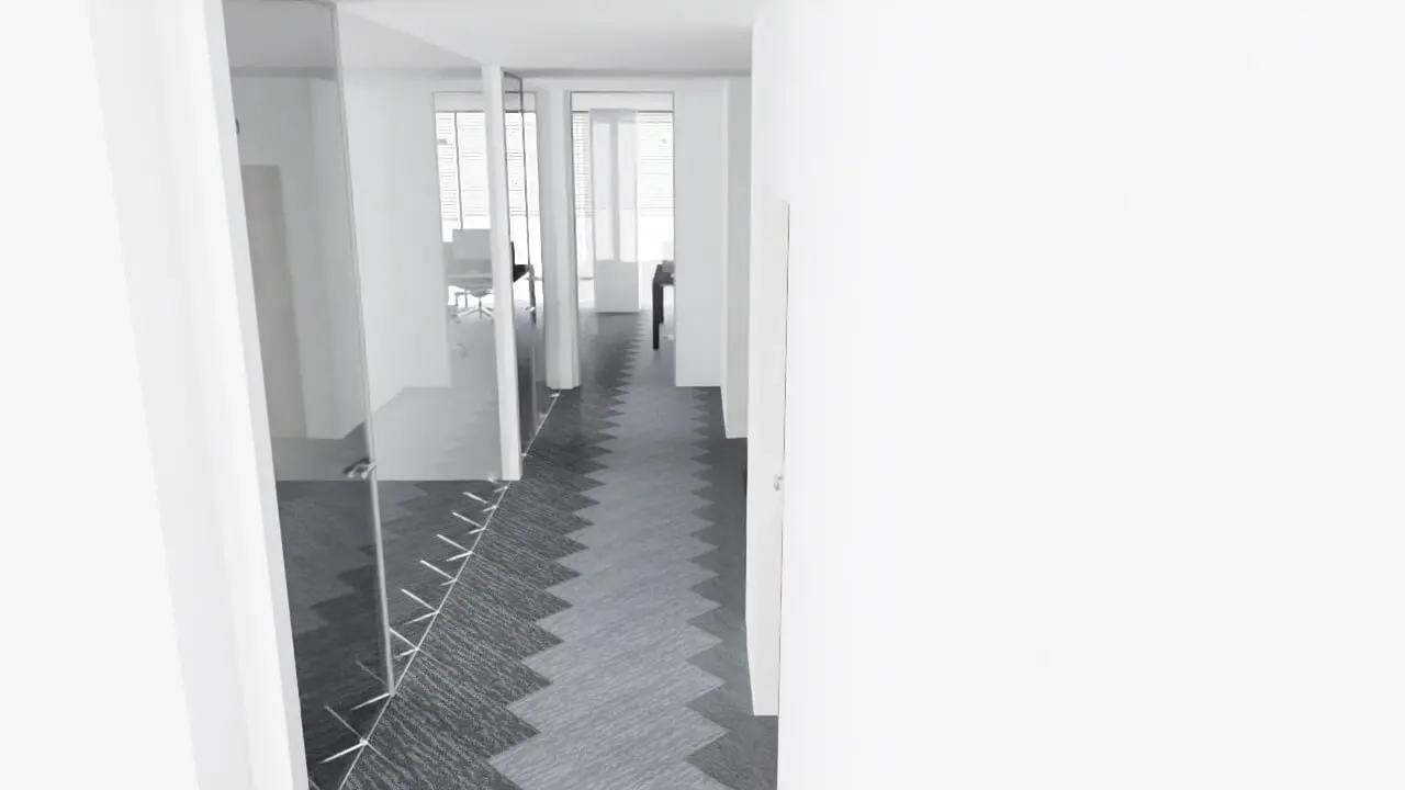 Hemsley Miller office space View, Concept and design 1