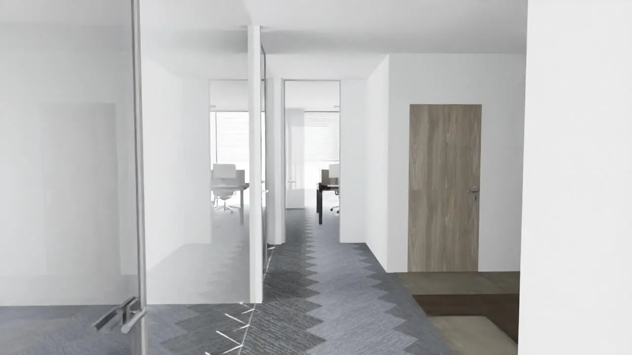 Hemsley Miller office space View, Concept and design 3