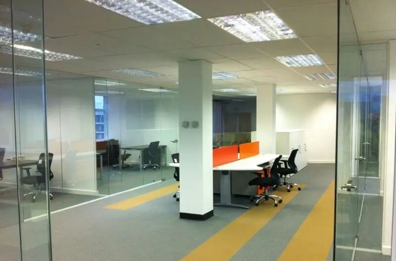 Office Glass Partition, London