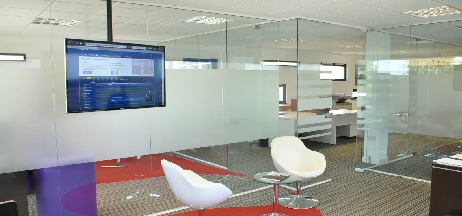 Office Glass Partition, London