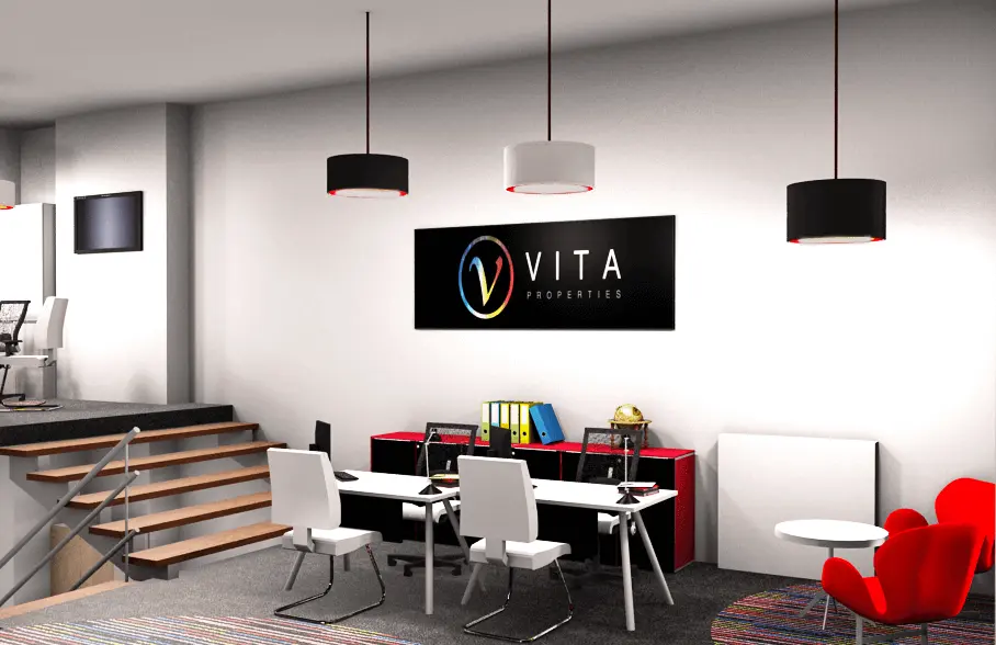 Small office design & 3D visuals 1