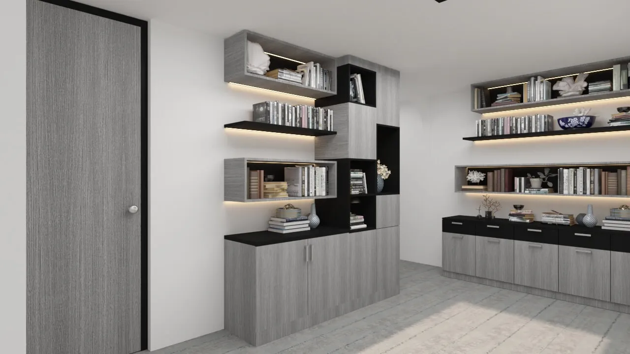 Home office design & 3D visuals 2
