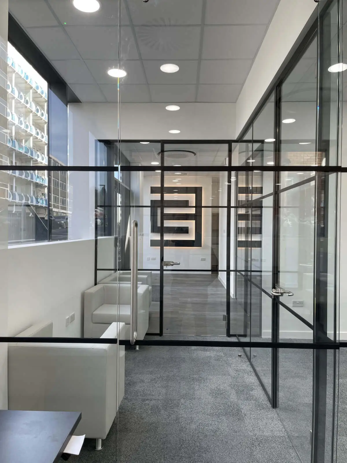 Office space design with Crittall Style Glass Partitions Screen 7 Office space design with Crittall Style Glass Partitions Screen 7