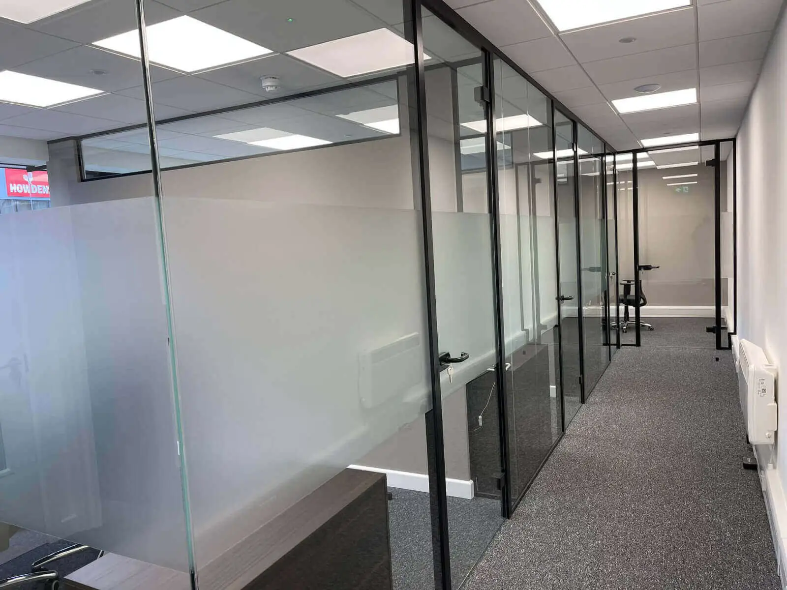 Office space design with Framed Glass Door Partitions Screen 1 Office space design with Framed Glass Door Partitions Screen 1