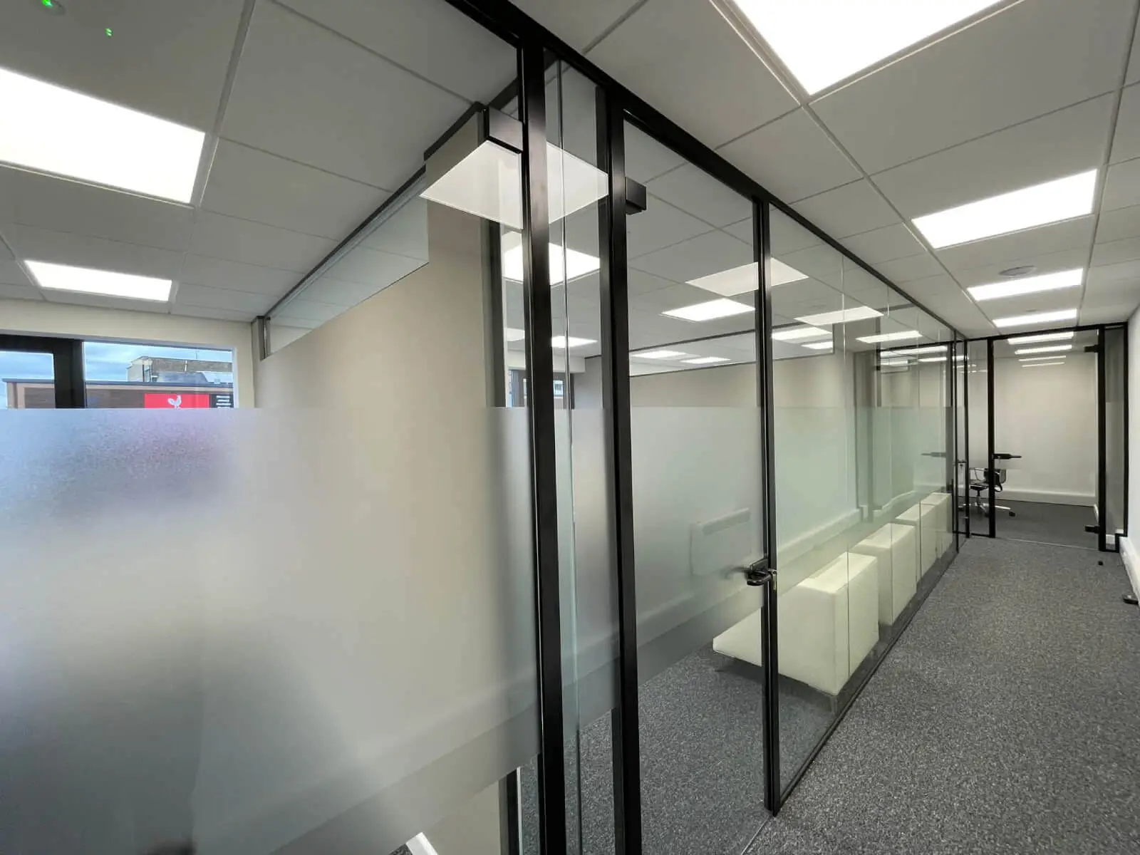 Office space design with Framed Glass Door Partitions Screen 6 Office space design with Framed Glass Door Partitions Screen 6
