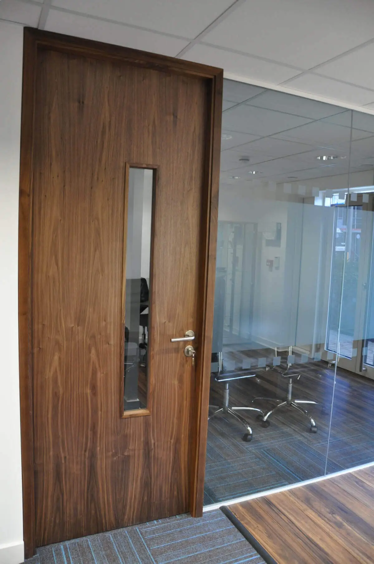 Office space design with Solid Doors Glass Partitions 7 Office space design with Solid Doors Glass Partitions 7