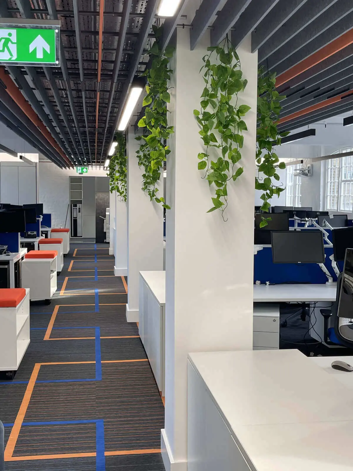 Office space with Acoustic Ceilings 1 Office space with Acoustic Ceilings 1